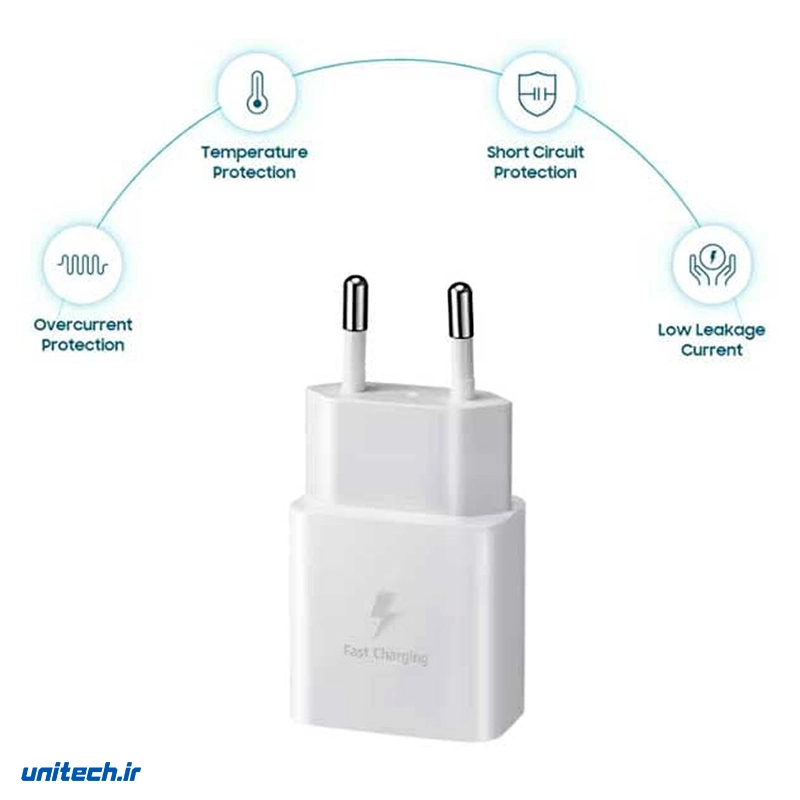 شارژر دیواری 15 وات سامسونگ اصلی EPT1510 PD 2A3